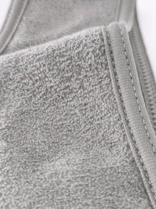 SHEIN X Milania 3Pcs Adjustable Women's Spa Facial Headband, Shower & Makeup Hair Tie Suitable For Washing Face, Soft Towel & Hair Styling Accessory Accessories