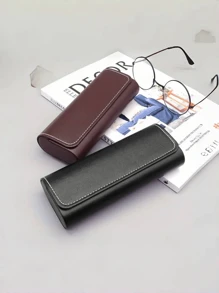 1个时尚便携手工PU眼镜盒，近视眼镜和太阳镜收纳盒，是性别揭晓派对、生日、婚礼和各种庆祝活动的理想之选，也是送给同事、朋友和家人的完美礼物，更是返校必备单品，在这个假期提升您的时尚品味。