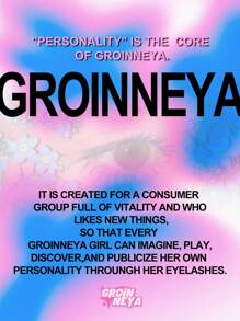 GROINNEYA 5 对浓密假睫毛自然猫眼睫毛仿貂毛睫毛蓬松漫画假睫毛化妆工具 (7D16) 假睫毛、睫毛、睫毛、假睫毛 - 黑色 - 查看 6