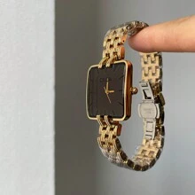 CILOA 1pc New Super Popular Dream Goddess Luxury Niche Watch Women's Watch Waterproof - 金色 - 查看 5