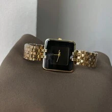 CILOA 1pc New Super Popular Dream Goddess Luxury Niche Watch Women's Watch Waterproof - 金色 - 查看 6