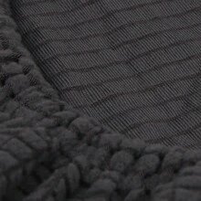 4* Stretch Dining Chair Seat Covers Elastic Cushion Slipcover Protection Simple Style,5-Colour - Dark Grey - View 4