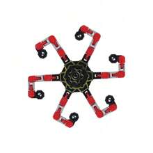 Fingertip Mechanical Gyroscope Versatile Puzzle DIY Decompression Chain Deformation Robot Gyroscope Toy - Multicolor - View 16