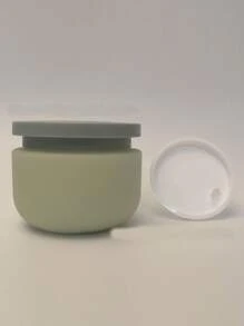 1pc Refillable Travel Toiletries Container, Multifunctional Dispensing Bottle With Protective Cap, 250 Ml Empty Cosmetic Jar, Facial Mask Cream Box Bottle, Travel Accessories With Lid, Cream Bottle, Hair Mask Jar, Face Cream Bottle, Scrub Bottle, Cosmetic Bottle, Body Lotion Jar, Perfect Storage Solution, Good Gift Choice. Travel Essentials School School Supplies Holiday Camping Holiday Essentials Vacation Mini Perfume For Women Perfume For Men Perfume Beach - Multicolor - View 5