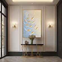 Large UnFramed Wall Art Decor - Abstract, Impressionism, Naturalism Artistic Style-For Bedroom, Bathroom, Office-Festival Gift - Theme