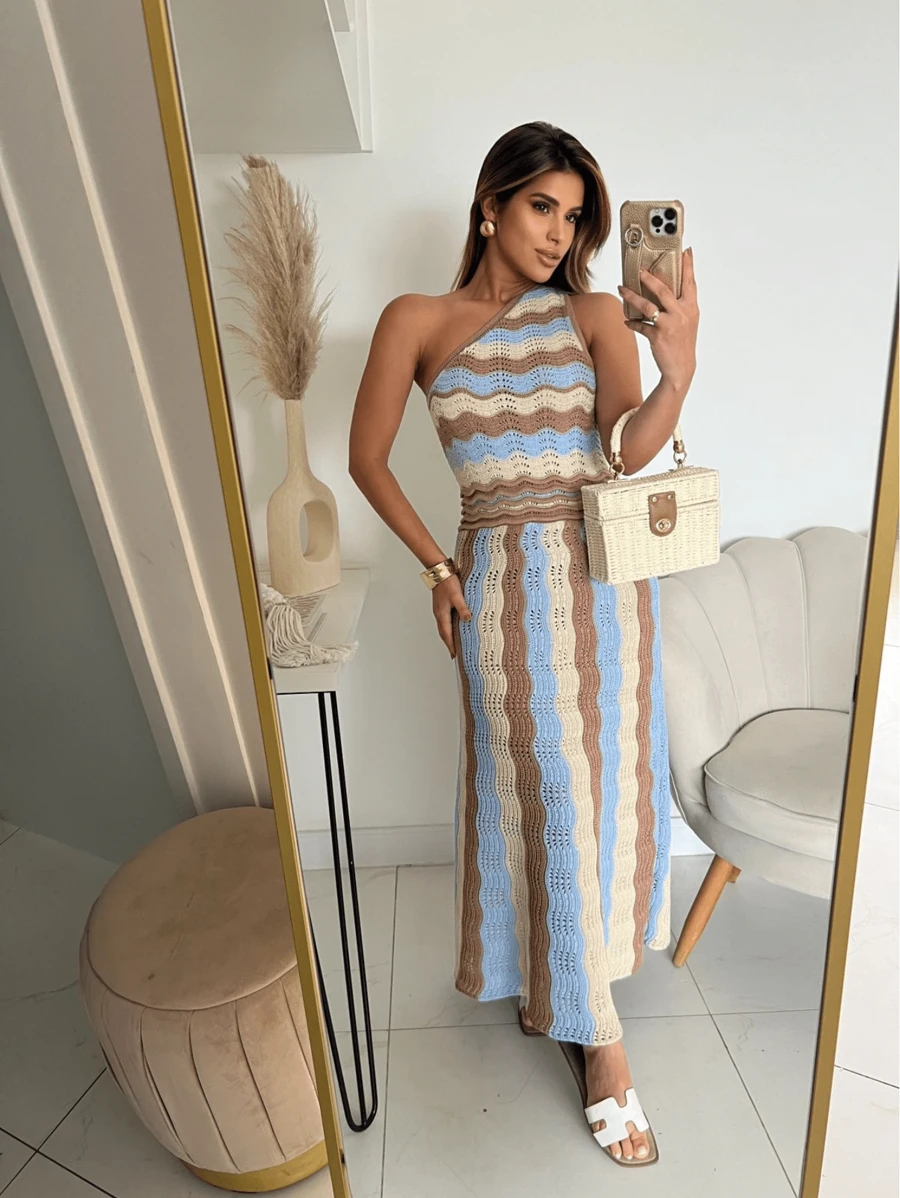 Dress - Baby Blue - View 1