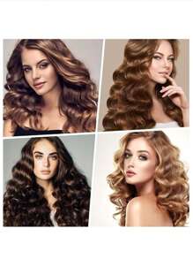 WEEME Automatic Curling Iron - Wireless Auto Curling Wand, Portable Styling Hair Curler Suitable For Fine & Soft Hair - Multicolor - View 5