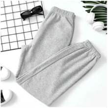 Women's Winter Thick Warm Jogger Sweatpants - 灰色 - 查看 2