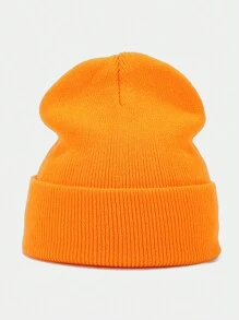 [Personalizzato] 1 pezzo Berretto unisex personalizzato con testo, nome o logo, berretto lavorato a maglia con bordo arrotolato, adatto per uso quotidiano e può essere regalato ad amici, familiari e amanti. Colorato, carino, adorabile, divertente, kawaii, stile Y2K, elegante, unisex, casual, personalizzato, unico, regali ideali per lui, regali ideali per lei, lei, ragazzo, ragazza, famiglia, amici