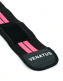 VENATUS Muñequeras Premium Soporte Muñecas Gym Crossfit Tipo Venda - Rosa - Ver 5