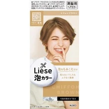 Kao Liese Prettia Creamy Bubble Color Hair Dye 1pc (Choose Your Color) - 雪紡棕 - 查看 1