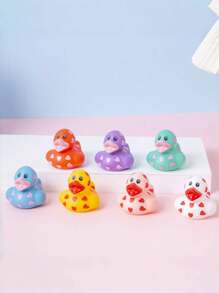 15 piezas Patito de goma lindo, decoración de escritorio, regalo de pareja, manualidades DIY, regalo acuático, patito de goma pequeño, patito chillón lindo, regalo para Pascua, San Valentín, intercambio en el aula, decoración de fiesta, premios de juegos, fiesta, fiesta, regalo de fiesta - Multicolor - Ver 9