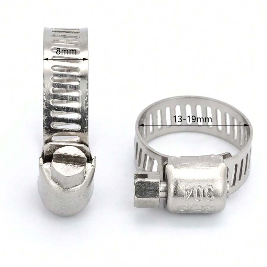 Keadic 200-teilig Angelringe Set - Edelstahl Spaltringe Mit Zange 13,6-54,4kg