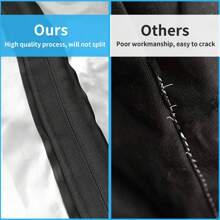 1PC Laundry Drying Rack Clothes Drying Rack Cover With Zip Closure, Rotary Clotheslines Cover, Drying Rack For Garden Yard Laundry Drying Rack Collapsible, Black - Black - View 4