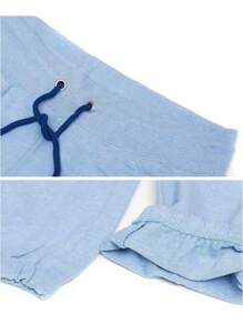 U.S. Polo Assn. Womens Sweatpants - Womens Joggers Sweats With Logo French Terry Sweatpants For Women - 藍色那邊 - 查看 3