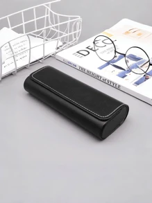 1个时尚便携手工PU眼镜盒，近视眼镜和太阳镜收纳盒，是性别揭晓派对、生日、婚礼和各种庆祝活动的理想之选，也是送给同事、朋友和家人的完美礼物，更是返校必备单品，在这个假期提升您的时尚品味。