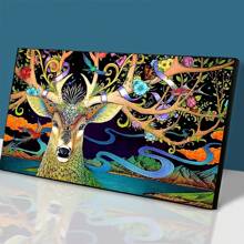 5D DIY 大型钻石画套装，成人尺寸（27.6x15.7 英寸/70x40 厘米），全圆钻钻石画套装，数字钻石画套装，家居墙面装饰礼品，情人节、节日、生日、毕业典礼钻石画