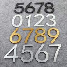 1 件简单 3D 数字贴纸，数字墙贴门牌号