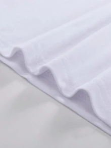 Cotton T-Shirt Artistic Style Butterfly Premium Soft Comfort Summer - 奶油色 - 查看 4