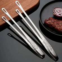 1/2pcs Food Tong Anti-Scald Cooking Clip, Kitchen BBQ Steak Tong, Bread Clip, Cooking Tool