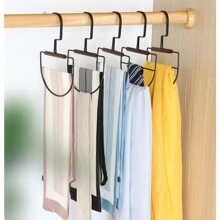 Metal Round Tie Hanger Belt Scarf Organizer Hooks, Foldable Multi-Functional Circular Holder For Wholesale, Nail Holder Key, Floating Shelf, Organizer, Christmas, Christmas Decorations, Hooks, Door Hanger, Bedroom, Hanger, Wall Hanger, Wall Hook, Key Holder, Key Holder Wall, Key Hanger - Multicolor - View 4