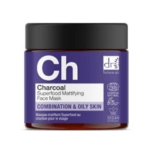 Dr. Botanicals Maschera viso opacizzante al carbone superfood - 60ml - Multicolore - Visualizzare 1