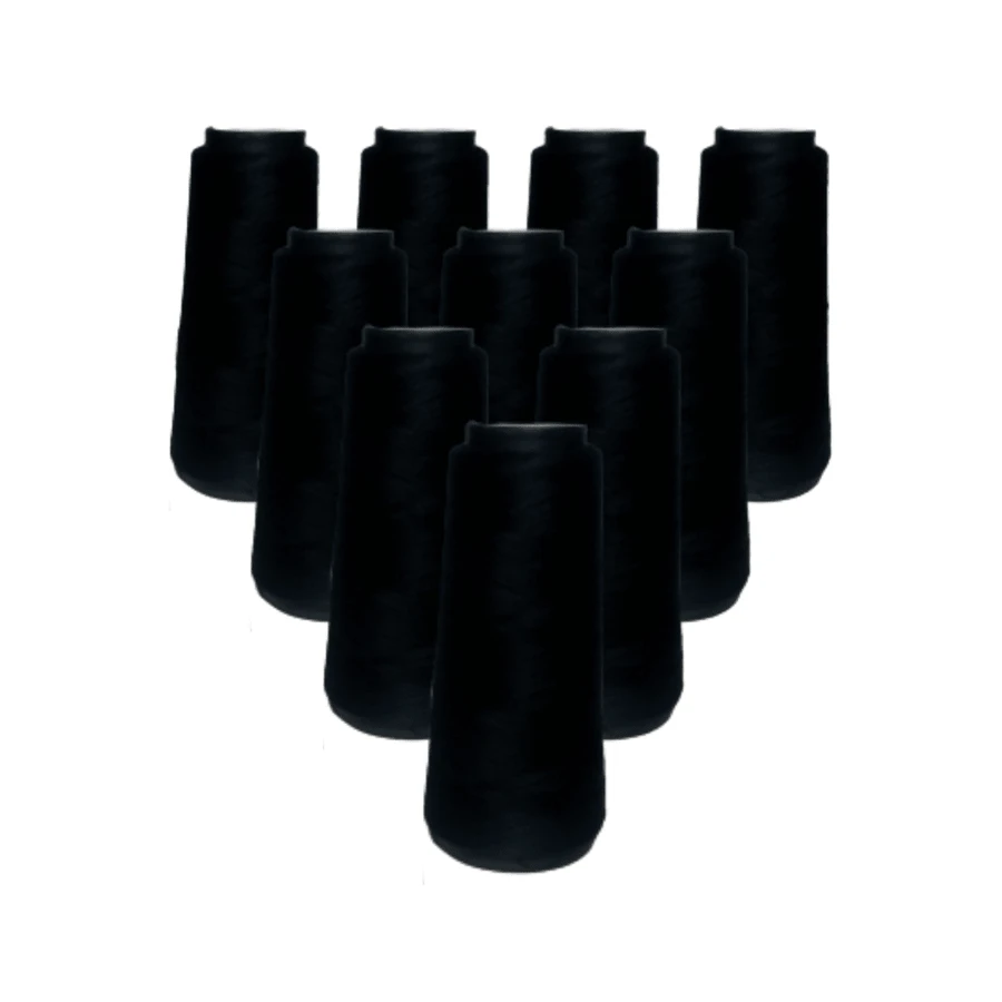 Gabrielinha Sewing Thread Kit With 10 Cones - màu đen - Xem 1