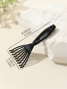 1pc Transparent Hair Comb, Create Voluminous Hairstyle, Black Hair Comb, Multi-Layer Teeth, Dry And Wet Use, Scalp Volumizing Comb, Hair Massage Tool, Multi-Layer Magic Comb, Dry And Wet Use, High Teeth Top Massage Comb, Hair Clip, Hair Accessory, Ideal For Daily And Travel Use - Multicolor - View 6