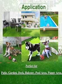 1PC Artificial Turf Carpet Fake Turf Outdoor Football Field Project Enclosure Kindergarten Green Mat Simulation Lawn