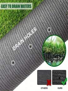 1PC Artificial Turf Carpet Fake Turf Outdoor Football Field Project Enclosure Kindergarten Green Mat Simulation Lawn