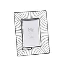 LecasaHome Ayumi Photo Frame 10X15 Metal - 黑色 - 查看 1