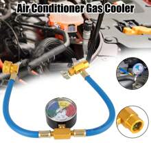 R134a Refrigerante Open Valve Charging Pipe Freon R134a Air Conditioning Recharge Hose Car Air Conditioner Tools - Blue - View 2