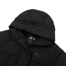 Puma Women's Outdoor Hooded Down Coat, 90% Down 10% Feather, 684236-01 - Black - View 4