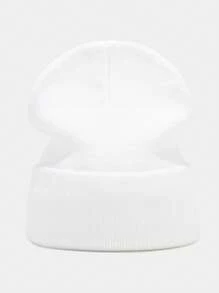 [Personalizzato] 1 pezzo Berretto unisex personalizzato con testo, nome o logo, berretto lavorato a maglia con bordo arrotolato, adatto per uso quotidiano e può essere regalato ad amici, familiari e amanti. Colorato, carino, adorabile, divertente, kawaii, stile Y2K, elegante, unisex, casual, personalizzato, unico, regali ideali per lui, regali ideali per lei, lei, ragazzo, ragazza, famiglia, amici