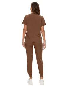 Zestaw chirurgiczny dla kobiet Zestaw do szorowania Pielęgniarka Salon kosmetyczny Odzież robocza Zestawy do szorowania klinicznego Top Spodnie Zestawy Spa Lekarz Pielęgniarstwo Zestaw kliniczny