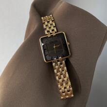 CILOA 1pc New Super Popular Dream Goddess Luxury Niche Watch Women's Watch Waterproof - 金色 - 查看 7