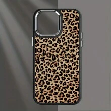 Funda de teléfono con estampado de leopardo o guepardo de animal de manzana compatible con iPhone 15/14/13/12/11, iPhone 15/15 Plus/15 Pro/15 Pro Max, iPhone 14/14 Plus/14 Pro/14 Pro Max, iPhone 13/13 Pro/13 Pro Max, iPhone 12/12 Pro/12 Pro Max, iPhone 11/11 Pro/11 Pro Max, iPhone X/XS/XR/XS Max, iPhone 8/8 Plus/7/7 Plus/SE2/SE3