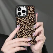 Funda de teléfono con estampado de leopardo o guepardo de animal de manzana compatible con iPhone 15/14/13/12/11, iPhone 15/15 Plus/15 Pro/15 Pro Max, iPhone 14/14 Plus/14 Pro/14 Pro Max, iPhone 13/13 Pro/13 Pro Max, iPhone 12/12 Pro/12 Pro Max, iPhone 11/11 Pro/11 Pro Max, iPhone X/XS/XR/XS Max, iPhone 8/8 Plus/7/7 Plus/SE2/SE3