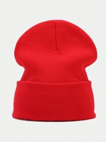 [Personalizzato] 1 pezzo Berretto unisex personalizzato con testo, nome o logo, berretto lavorato a maglia con bordo arrotolato, adatto per uso quotidiano e può essere regalato ad amici, familiari e amanti. Colorato, carino, adorabile, divertente, kawaii, stile Y2K, elegante, unisex, casual, personalizzato, unico, regali ideali per lui, regali ideali per lei, lei, ragazzo, ragazza, famiglia, amici