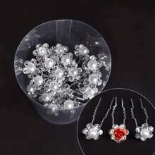 20 CÁI Kẹp tóc cưới tinh xảo, Kẹp tóc hàng ngày, Kẹp tóc đội đầu, Ngọc trai giả, Đá pha lê trong suốt, Kẹp tóc hình hoa, Phụ kiện tóc phù dâu, Trang sức cô dâu, Phụ kiện tóc, Kiểu tóc đẹp, Hoàn hảo cho Tiệc cưới, Vũ hội và Sự kiện trang trọng Phụ kiện tóc Dụng cụ làm tóc, Phụ kiện tóc xoăn Mùa thu, Du lịch, Dụng cụ làm tóc, Phụ kiện cho phụ nữ, Đồ dùng cho tóc, Mùa thu, Phụ kiện tóc cho phụ nữ, Phụ kiện tóc cho phụ nữ, Dụng cụ làm tóc, Đồ dùng, Phụ kiện làm đẹp, Quà tặng, Du lịch, Quà tặng cho phụ nữ, Đồ dùng cho tóc, Đồ nhét tất - trắng - Xem 6