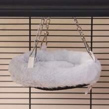 1pc 悬挂鸟巢 鹦鹉巢 鸟类保暖巢 悬挂鸟巢 温暖舒适 冬季保暖 虎百合小太阳睡眠巢 鸟类用品 冬季悬挂鹦鹉巢