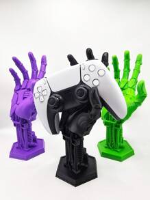 1st 3D-tryckt PS5-spelkontrollfäste Cyberpunk Robotic Arm Model, PS4/PS5/XSX/Switch Pro Universal Controller Bracket, Game Enthusiast Controller Display Stand, Heminredning, datorskrivbord Creative Ornament, Host Controller Accessories, Manlig present, Födelsedagspresent