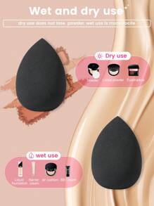 Bộ dụng cụ trang điểm 5/8/9/15/24 món bao gồm: 1 túi đựng đồ vệ sinh cá nhân có khóa kéo đa năng và túi đựng mỹ phẩm chống nước + Bộ 15 cọ trang điểm + 2 miếng mút trang điểm + 2 bông phấn mini dạng đệm khí + 1 dây buộc tóc + 2 dây đeo bát cầm tay + 1 dụng cụ vệ sinh cọ trang điểm, Bộ cọ, Bộ cọ trang điểm, Bộ cọ trang điểm, Bộ trang điểm hoàn chỉnh, Bộ cọ trang điểm, Bộ trang điểm hoàn chỉnh, Bộ cọ, Bộ cọ trang điểm, Bộ quà tặng trang điểm, Bộ - màu đen - Xem 8