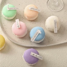 1 件手工制作的浪漫马卡龙蛋糕香薰蜡烛，家居装饰，节日气氛装饰，摄影道具，独特的创意礼物，适合节日、婚礼、母亲节、圣诞节、秋冬季