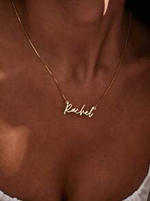 1 件定制爪子名字项链、宠物项链、多名字项链、狗爪项链、宠物纪念项链、妈妈的礼物、她的生日礼物圣诞礼物 - 彩色 - 查看 4