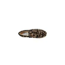 Steve Madden Paxtyn Slip-On Chain Loafers Leopard Bit Espadrille Smoking Slipper - Brown - View 5