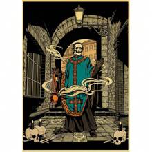 1 pieza Obra de arte de pared Póster sin marco Banda de rock fantasmal clásica de música vintage Póster de arte vintage Impresión de arte Decoración de pared de casa, bar, cafetería Arte Pop, Regalo de lienzo para cumpleaños y graduación - Multicolor - Ver 18