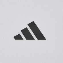 Adidas Men's FAB Logo Knitted Crew Neck Short Sleeve T-Shirt THR8728 - White - View 4