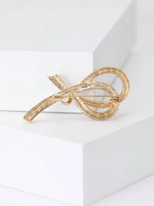 1 Peça Broche Em Liga De Zinco Em Forma De Fita Com Strass