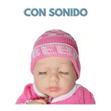 Reb Type Sleeping Baby Doll - Coral Pink - View 2